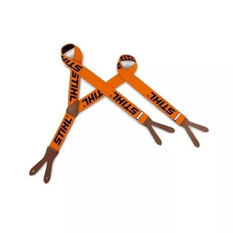 STIHL Nadrágtartó gombokkal fekete és narancssárga 120cm