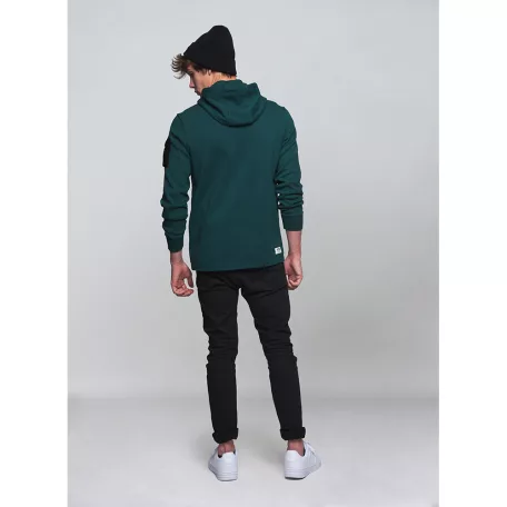 STIHL ICON zöld színű férfi kapucnis pulóver XL