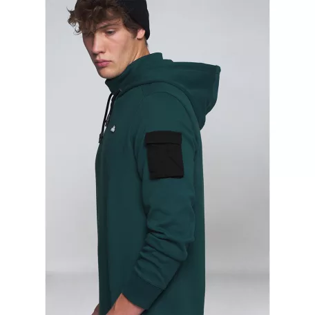 STIHL ICON zöld színű férfi kapucnis pulóver XL