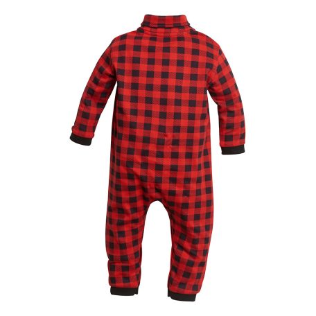 STIHL LUMBERJACK fekete és piros kockás rugdalózó