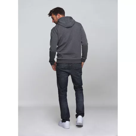 STIHL AXE szürke színű férfi kapucnis pulóver XXL