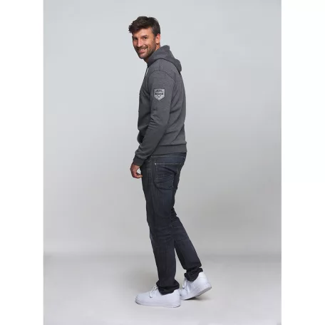 STIHL AXE szürke színű férfi kapucnis pulóver XXL