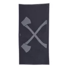 STIHL világos- és sötétszürke színű, nagyméretu törölközo 140x70cm