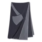 STIHL világos- és sötétszürke színű, nagyméretu törölközo 140x70cm