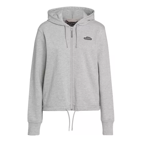 STIHL ICON szürke színű noi kapucnis pulóver M