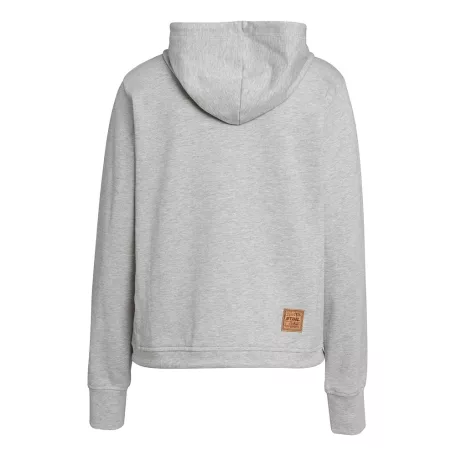 STIHL ICON szürke színű noi kapucnis pulóver M