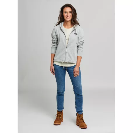 STIHL ICON szürke színű noi kapucnis pulóver M