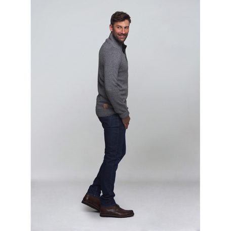 STIHL ICON szürke színű férfi kötött pulóver XXL