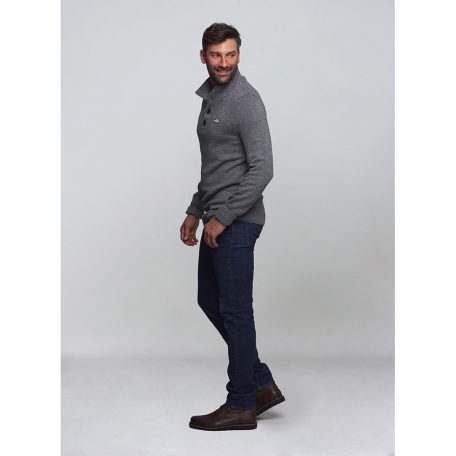 STIHL ICON szürke színű férfi kötött pulóver XXL