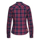 STIHL kék-piros kockás női flanel ing M