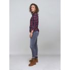 STIHL kék-piros kockás női flanel ing M