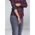 STIHL kék-piros kockás női flanel ing M