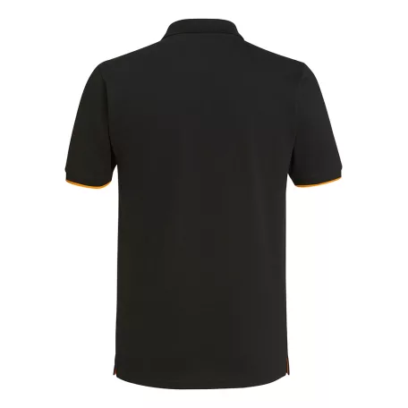 STIHL LOGO CIRCLE fekete színű uniszex galléros póló L