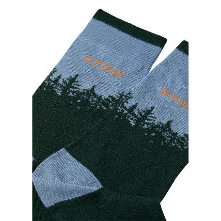 STIHL FOREST erdo mintás zokni 39-42