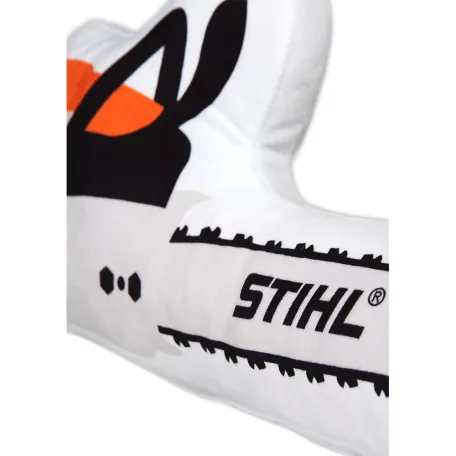 STIHL motorfűrész alakú párna gyerekeknek 52x21cm