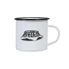 STIHL fehér színű zománcozott bögre 500ml