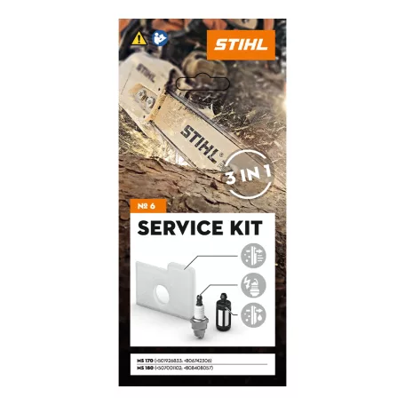 STIHL Service Kit 6 karbantartó készlet MS 170 és MS 180 láncfűrészekhez