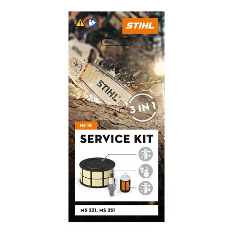 STIHL Service Kit 15 karbantartó készlet MS 231 és MS 251 láncfűrészekhez