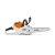 STIHL MSA 160 C-B akkus láncfűrész AP rendszer 36V alapgép, 30cm