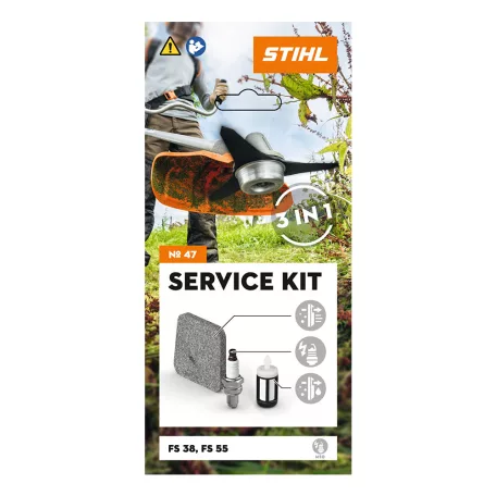 STIHL Service Kit 47 karbantartó készlet FS 38 és FS 55 fukaszákhoz