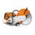 STIHL TS 800 benzinmotoros vágótárcsás gép 98,5cm3, 6,8LE, 400mm