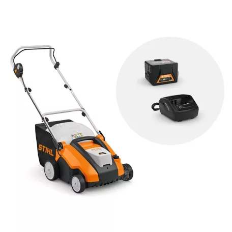 Stihl RLA 240 akkumulátoros gyepszellőztető AK rendszer 36V AK 30S akkumulátorral és AL 101 töltő