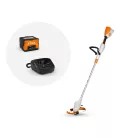 STIHL FSA 50.0 akkus szegélynyíró AK rendszer 36V AK 10 akkumulátorral és AL 101 töltővel, 0,4kW