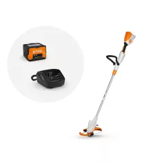   STIHL FSA 50.0 akkus szegélynyíró AK rendszer 36V AK 10 akkumulátorral és AL 101 töltővel, 0,4kW