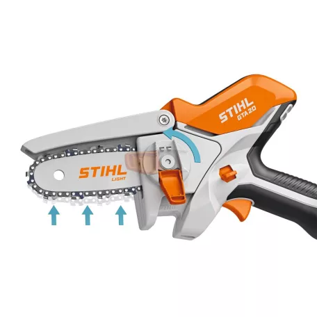 STIHL GTA 20.0 SET akkus ágvágó fűrész AS rendszer 10,8V, 1 db AS2 akkumulátor és AL 1 töltő, 10cm