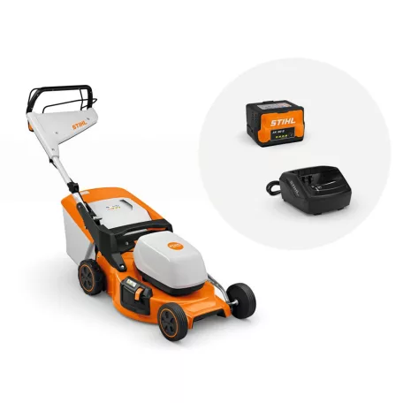 STIHL RMA 253.3 T SET akkumulátoros fűnyíró (EU2), AK rendszer, 36V AK 30 S akkumulátorral és AL 101 töltővel